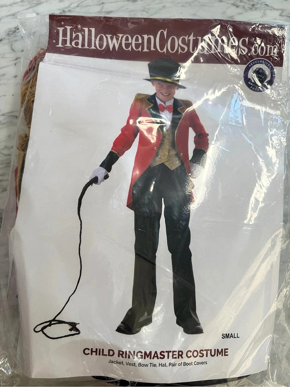 Greatest Showman HalloweenCostumes.com Child Ringmaster Costume Boys Small Red &